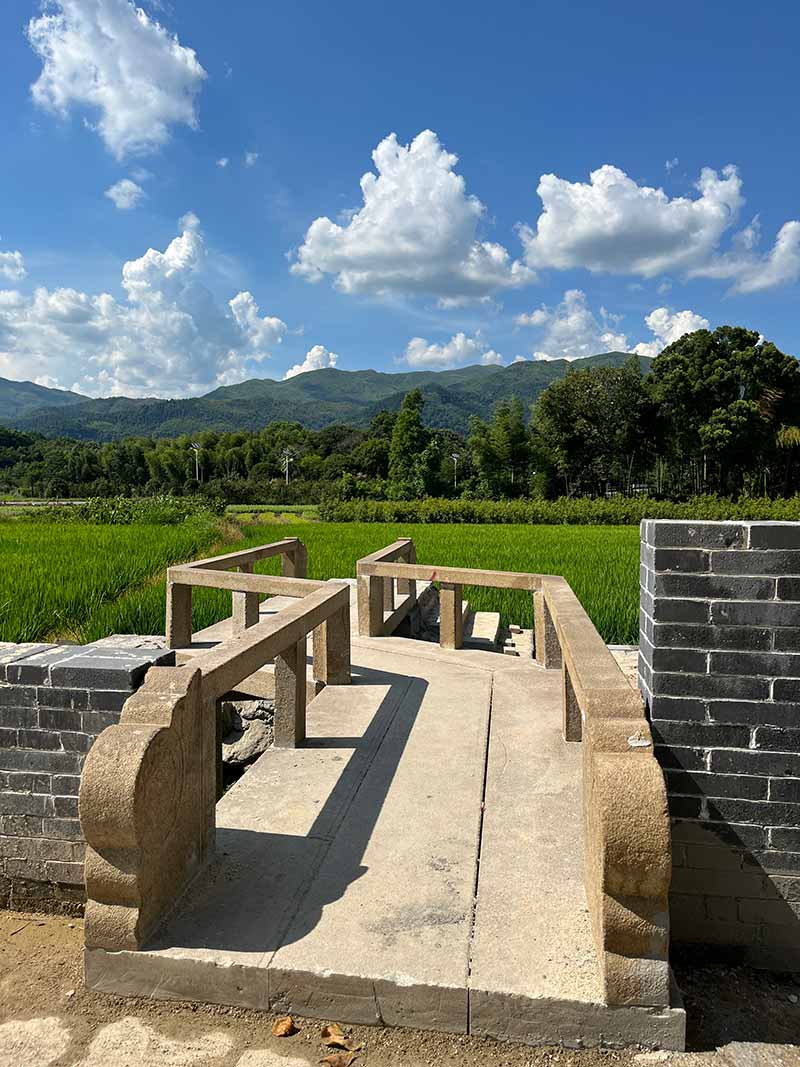 广安花岗岩仿古石材景区使用案例