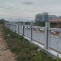 广安 石材河道栏杆