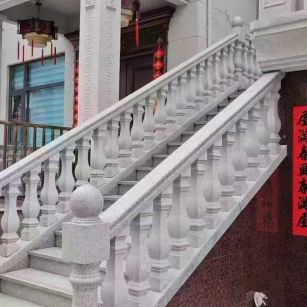 广安 天然石材 阳台庭院护栏、栏杆
