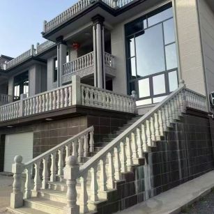 广安 芝麻白别墅阳台栏杆，楼梯栏杆