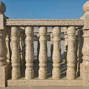 广安 黄金麻栏杆（扶手，花瓶柱，将军柱）