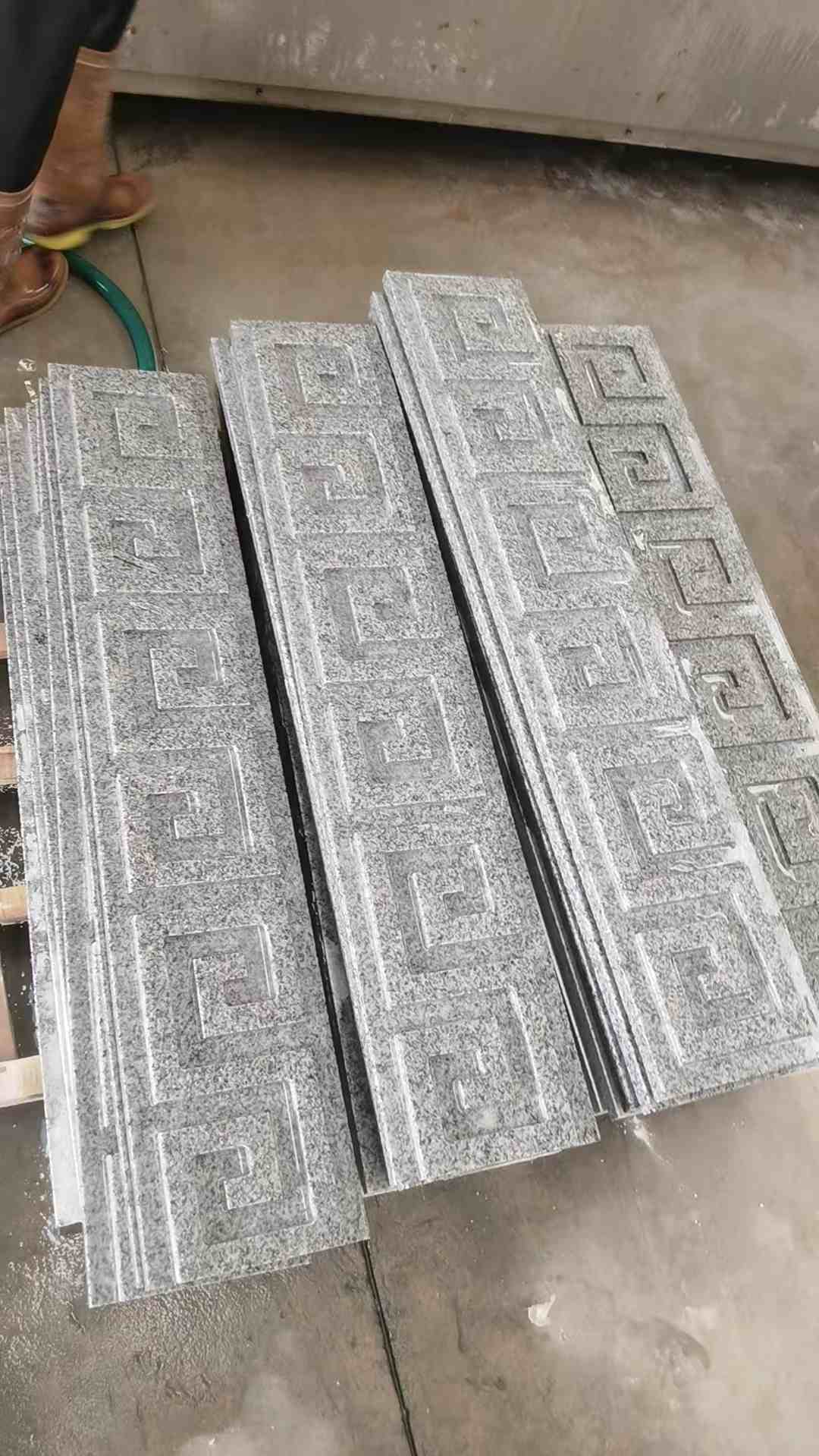广安 别墅回纹线条，雕刻