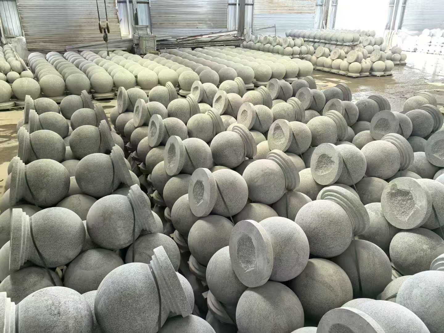广安石材挡车球