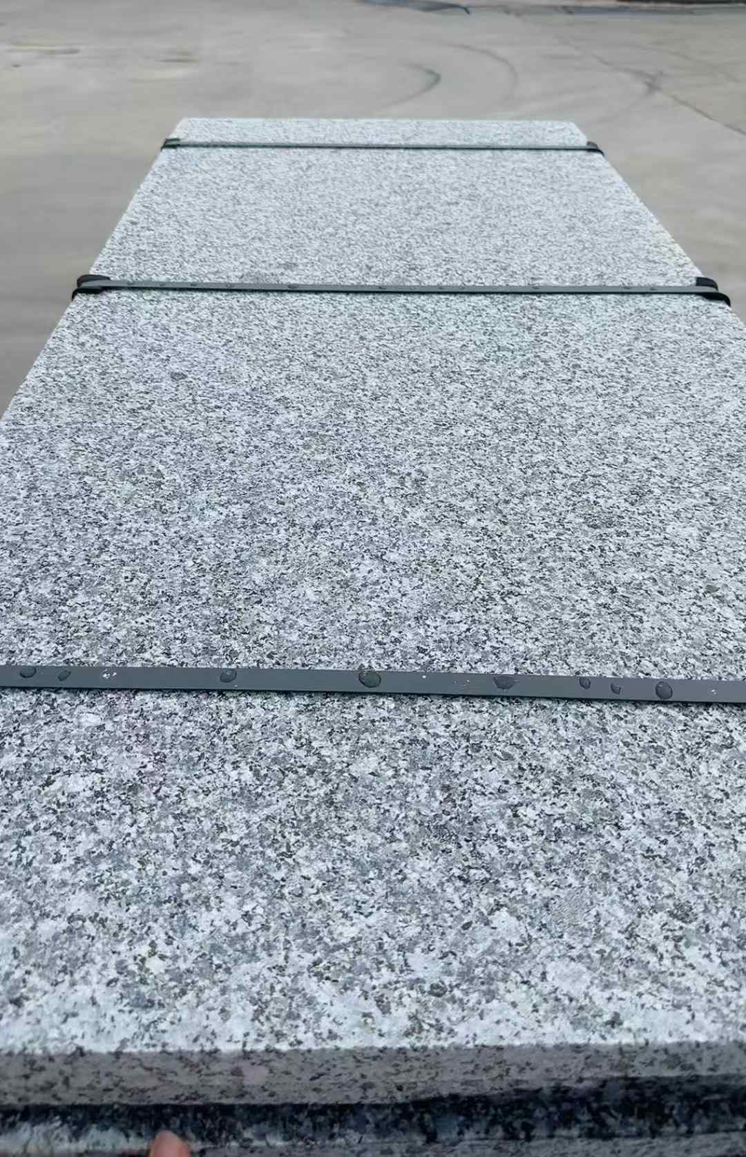 广安 芝麻黑火烧面毛板，条板，半成品