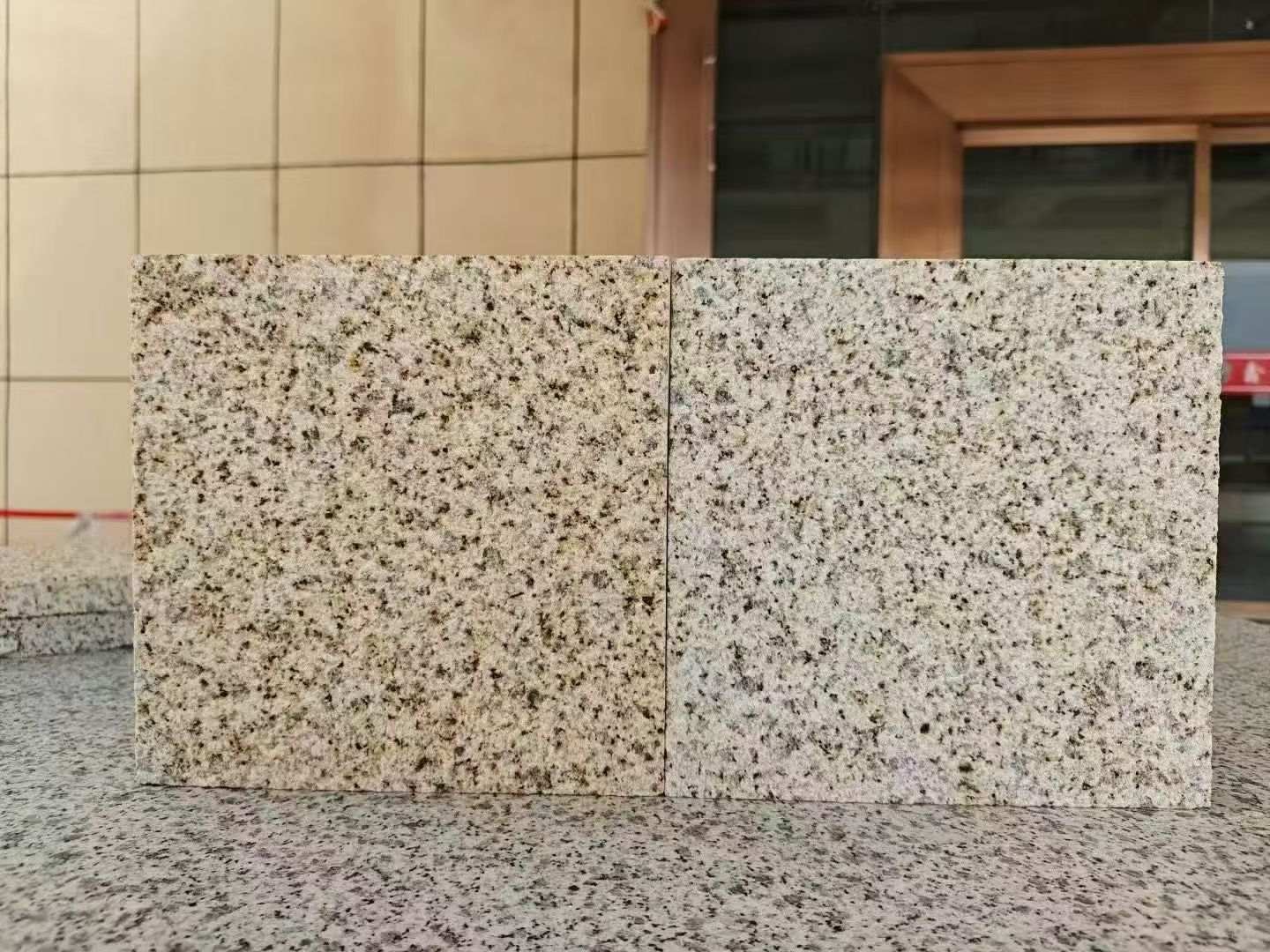 广安 黄金麻荔枝面，中黄与浅黄